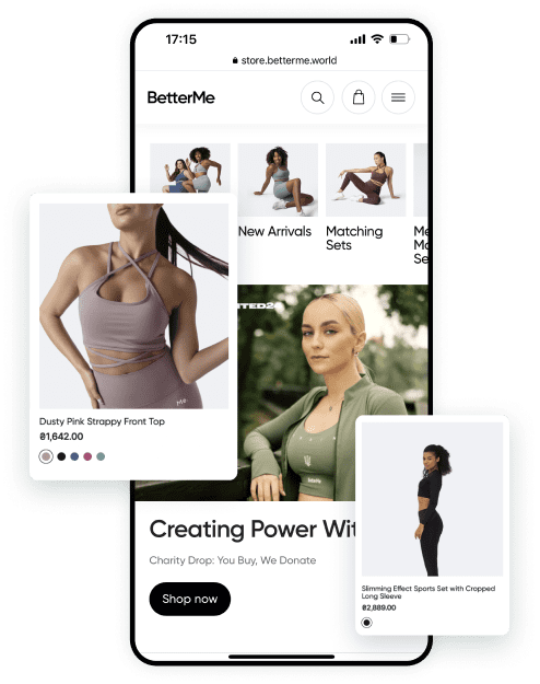 BetterMe Leggings  Creating Power Within for women – BetterMe Store