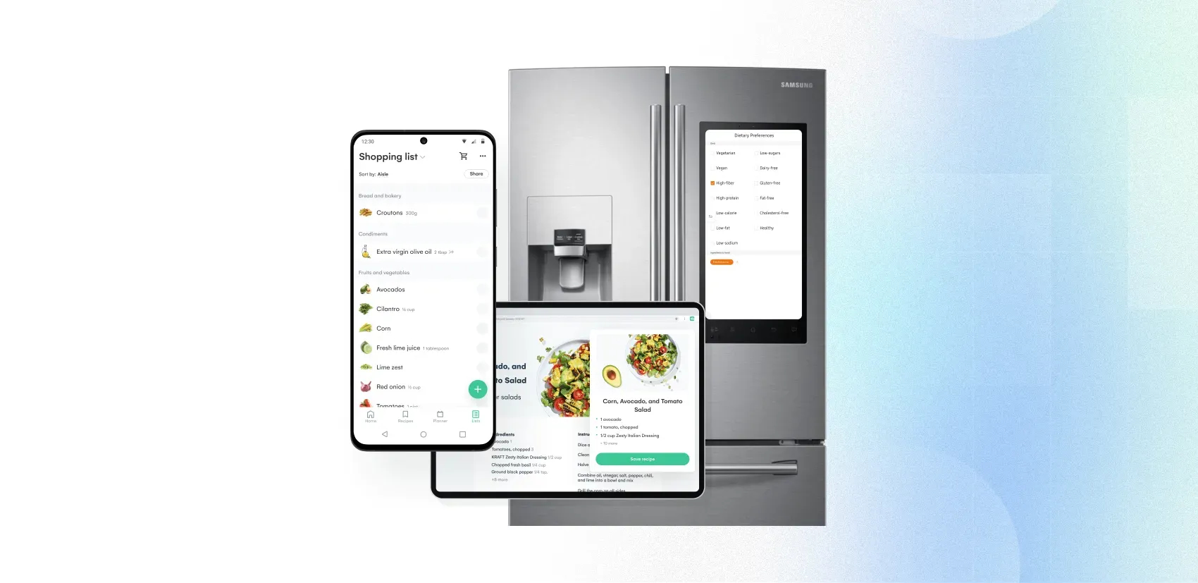 ai-powered grocery list app