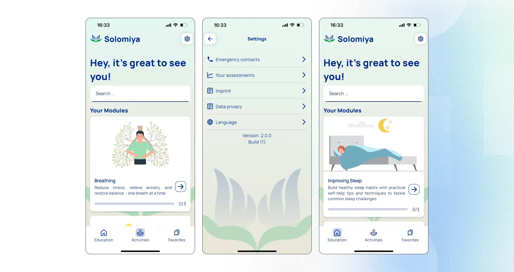 health monitoring app development