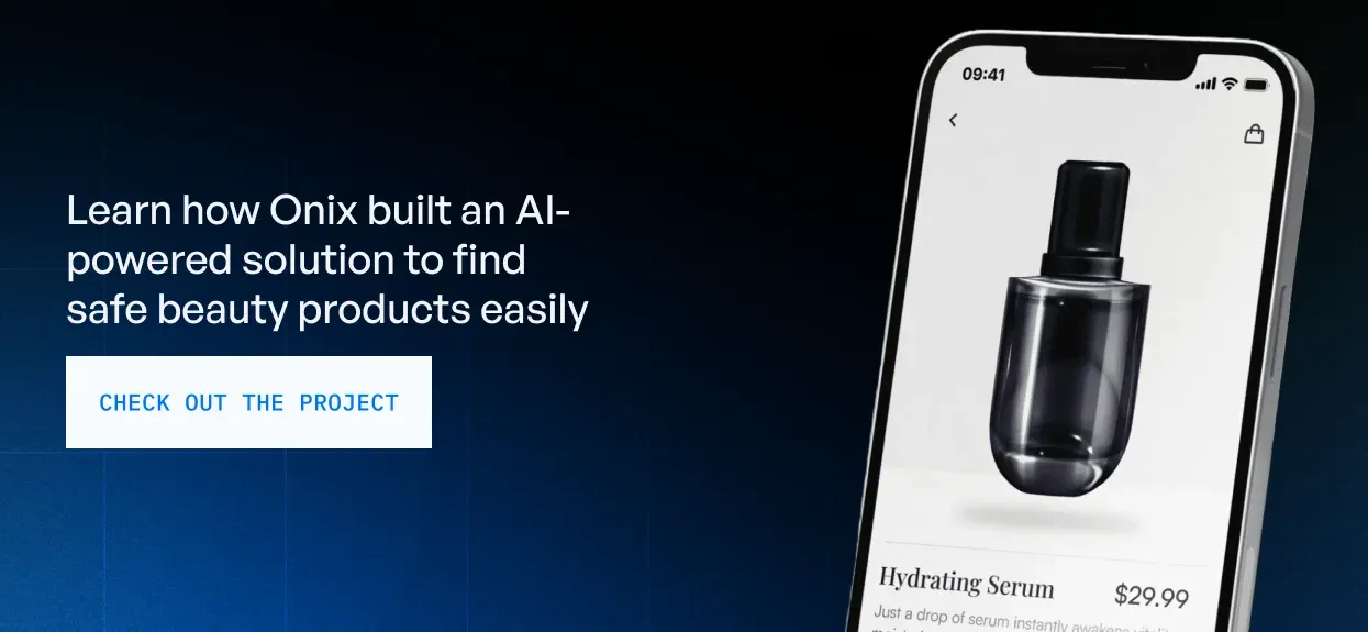 built an AI-powered solution to find safe beauty products easily