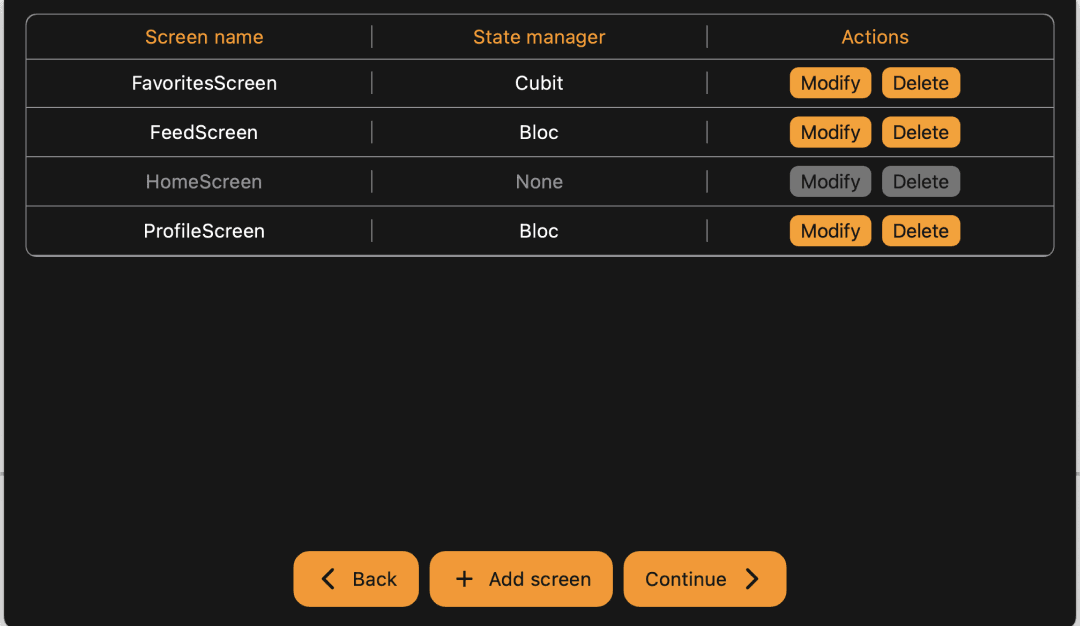 setup flutter project