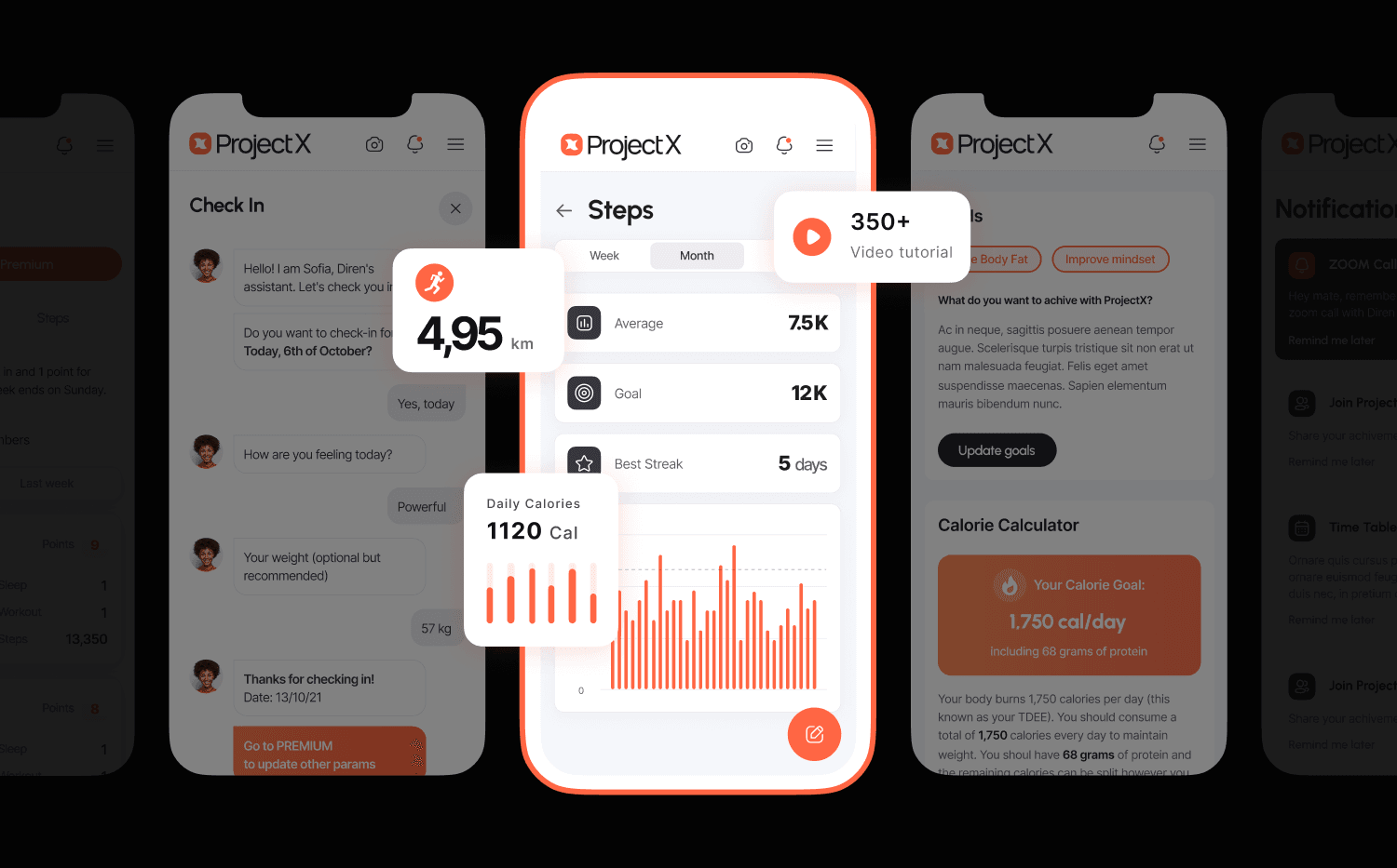 Online fitness platform development