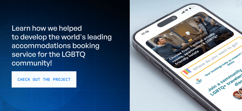 Learn how we helped to develop the world's leading accommodations booking service for the LGBTQ community! 