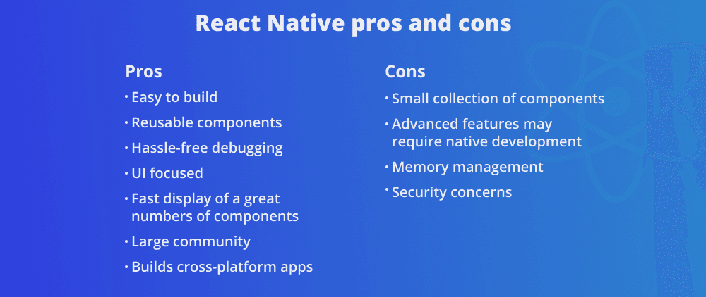 React Native pros and cons