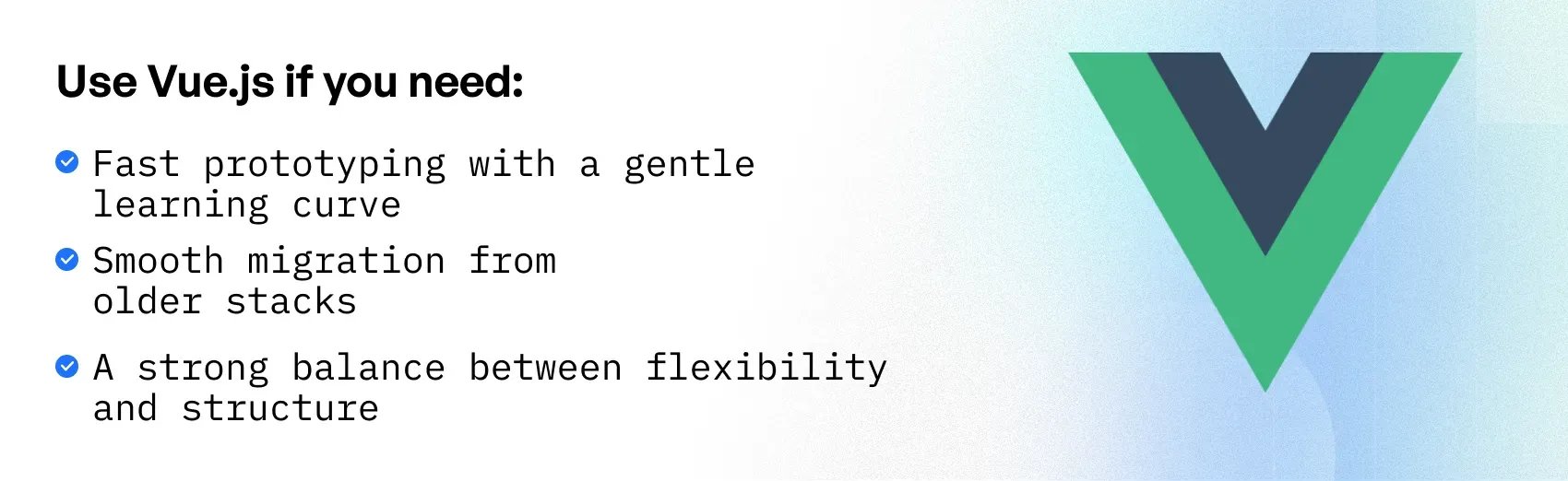 Choose the Right Framework
