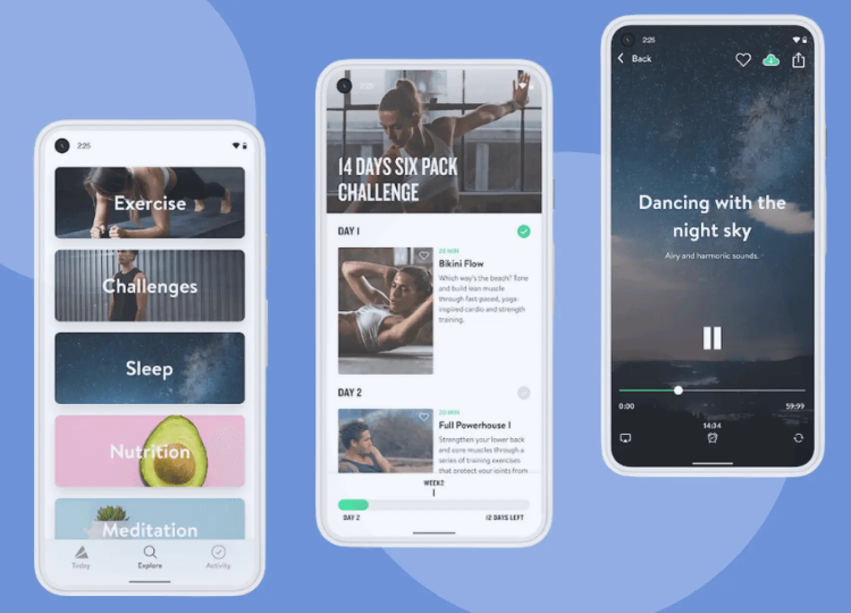 create a yoga mobile application