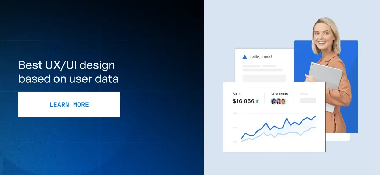 Best UI/UX design based on user data