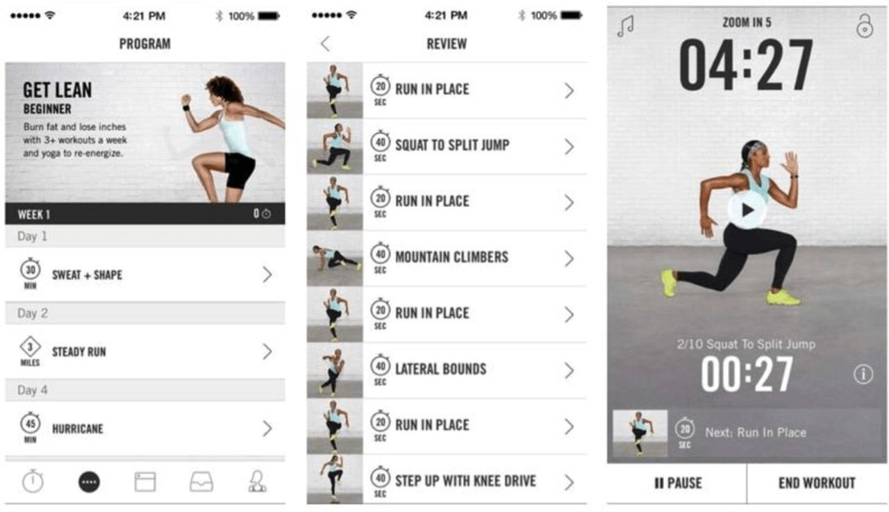 make a personal training coach app