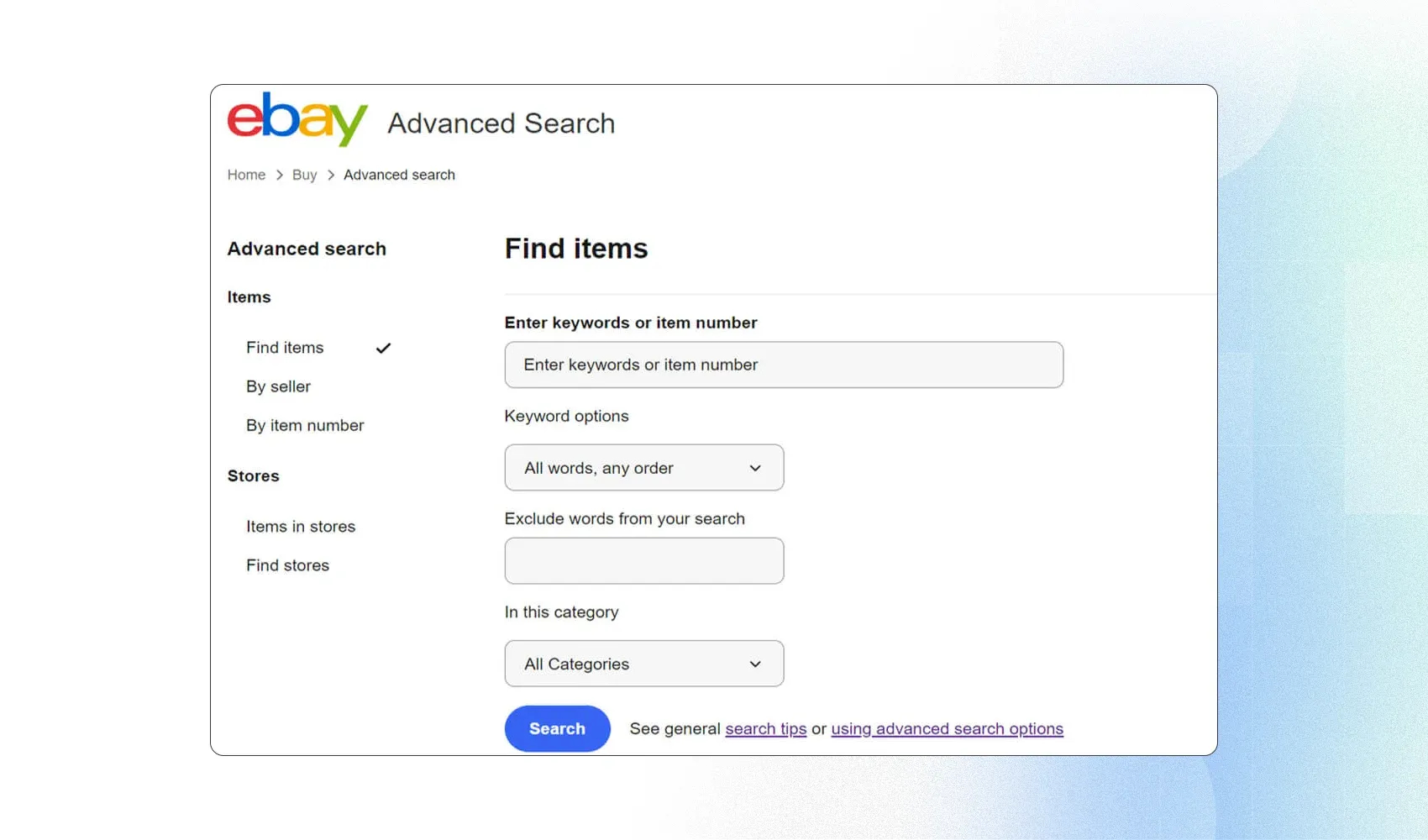 eBay machine learning search optimization