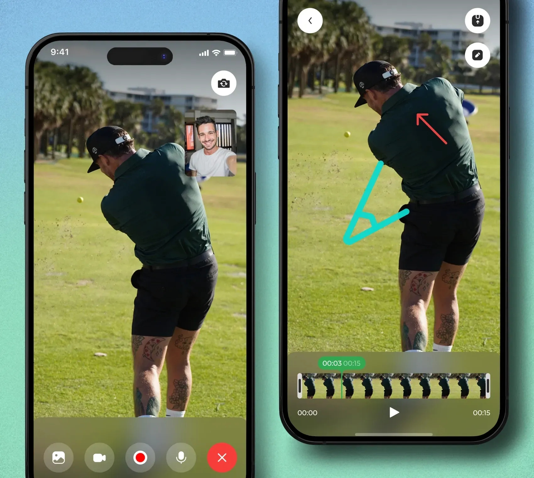 golf coaching app