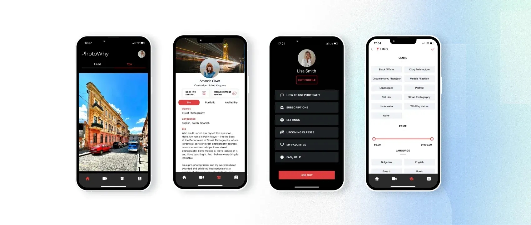 Educational video streaming app