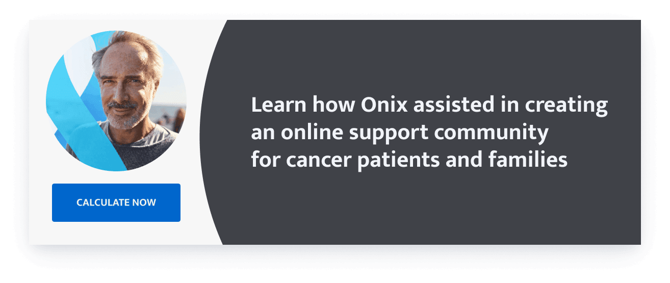 creating an online support community for cancer patients and families