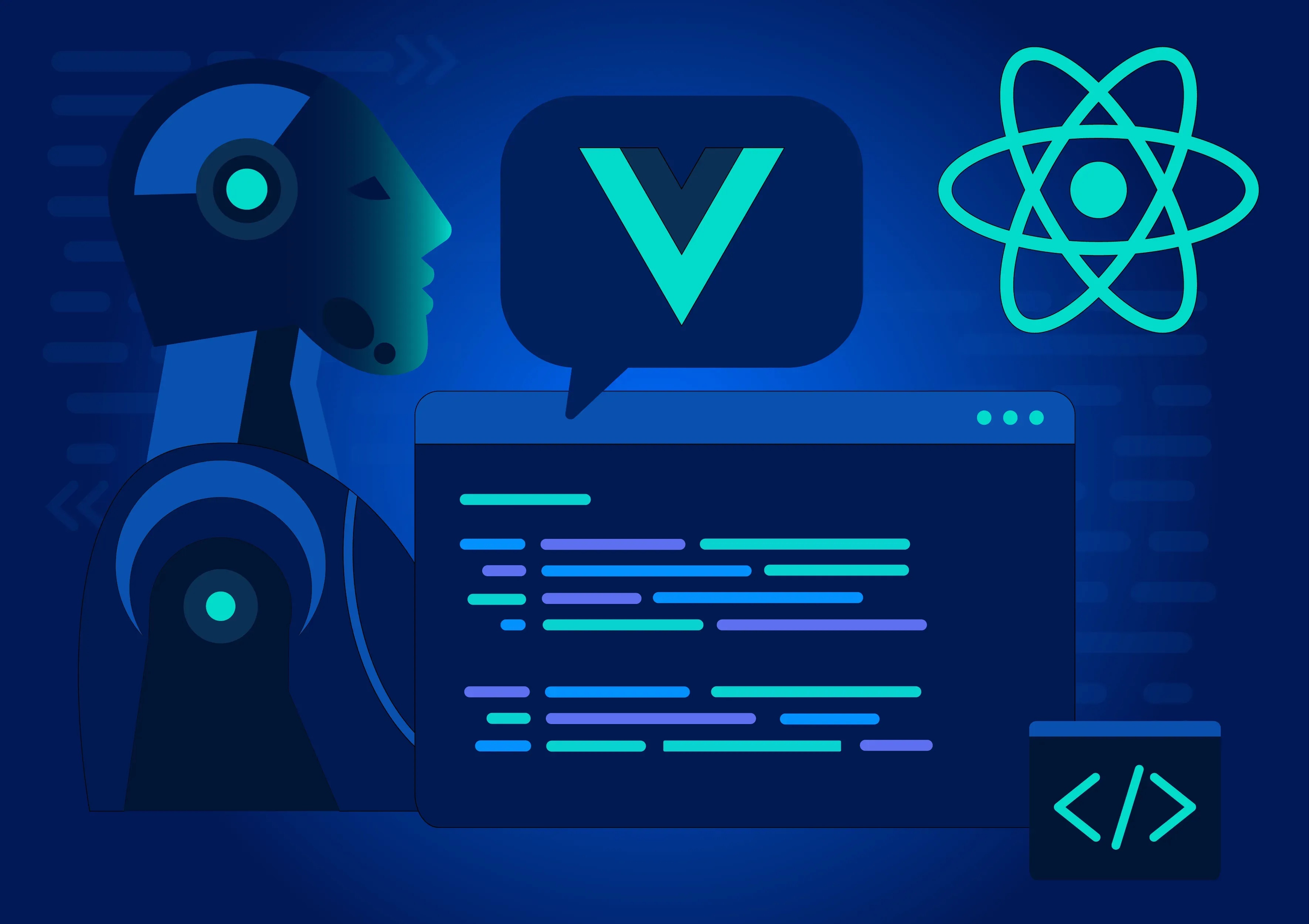 AI front-end development