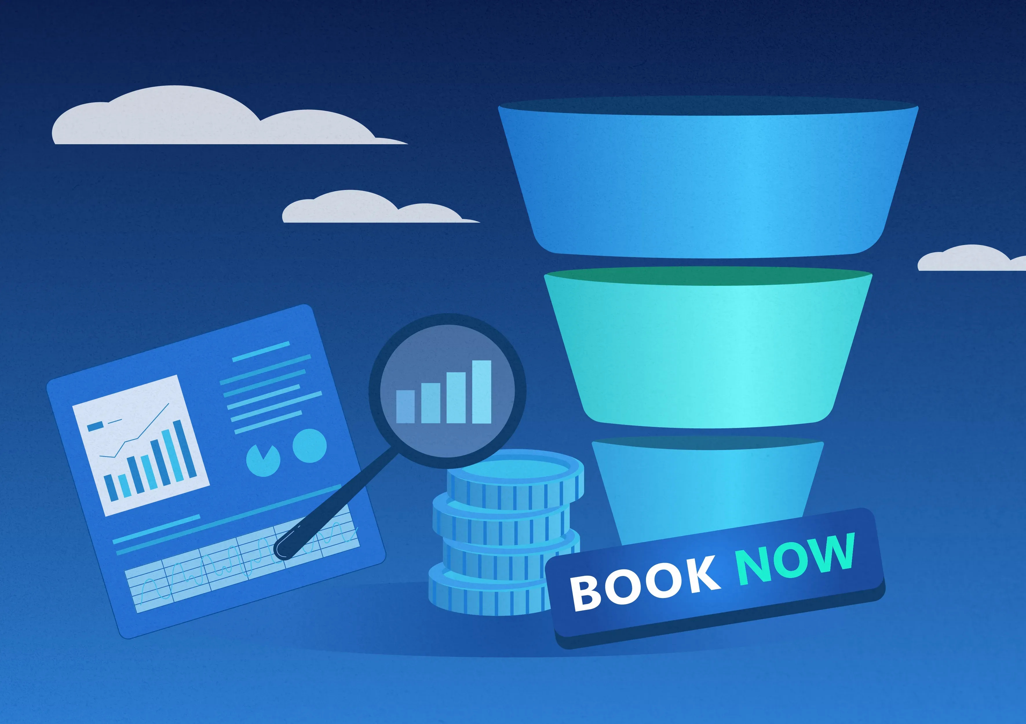 booking funnel makeover