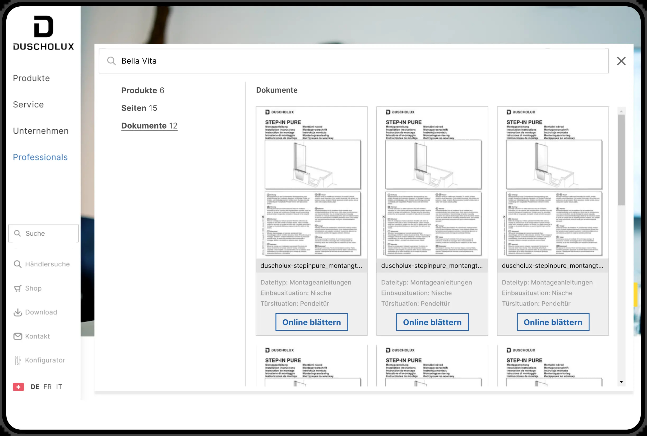 screen