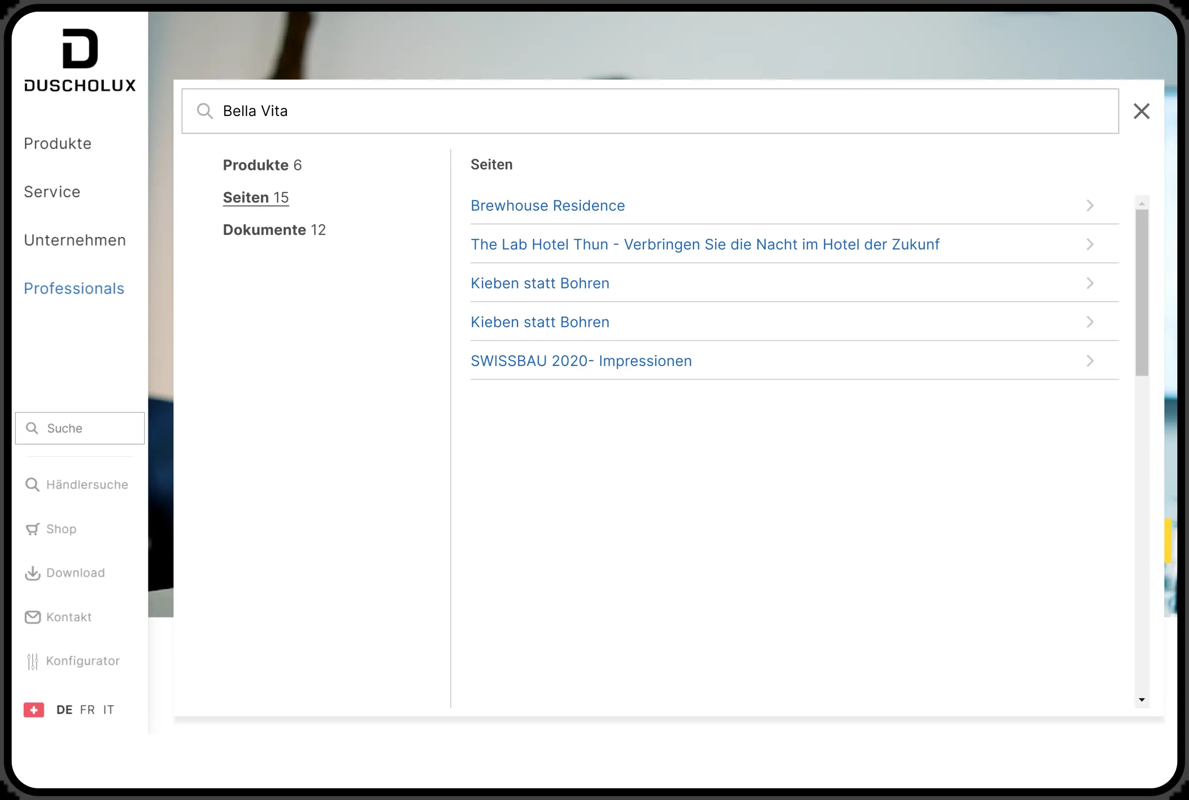 screen