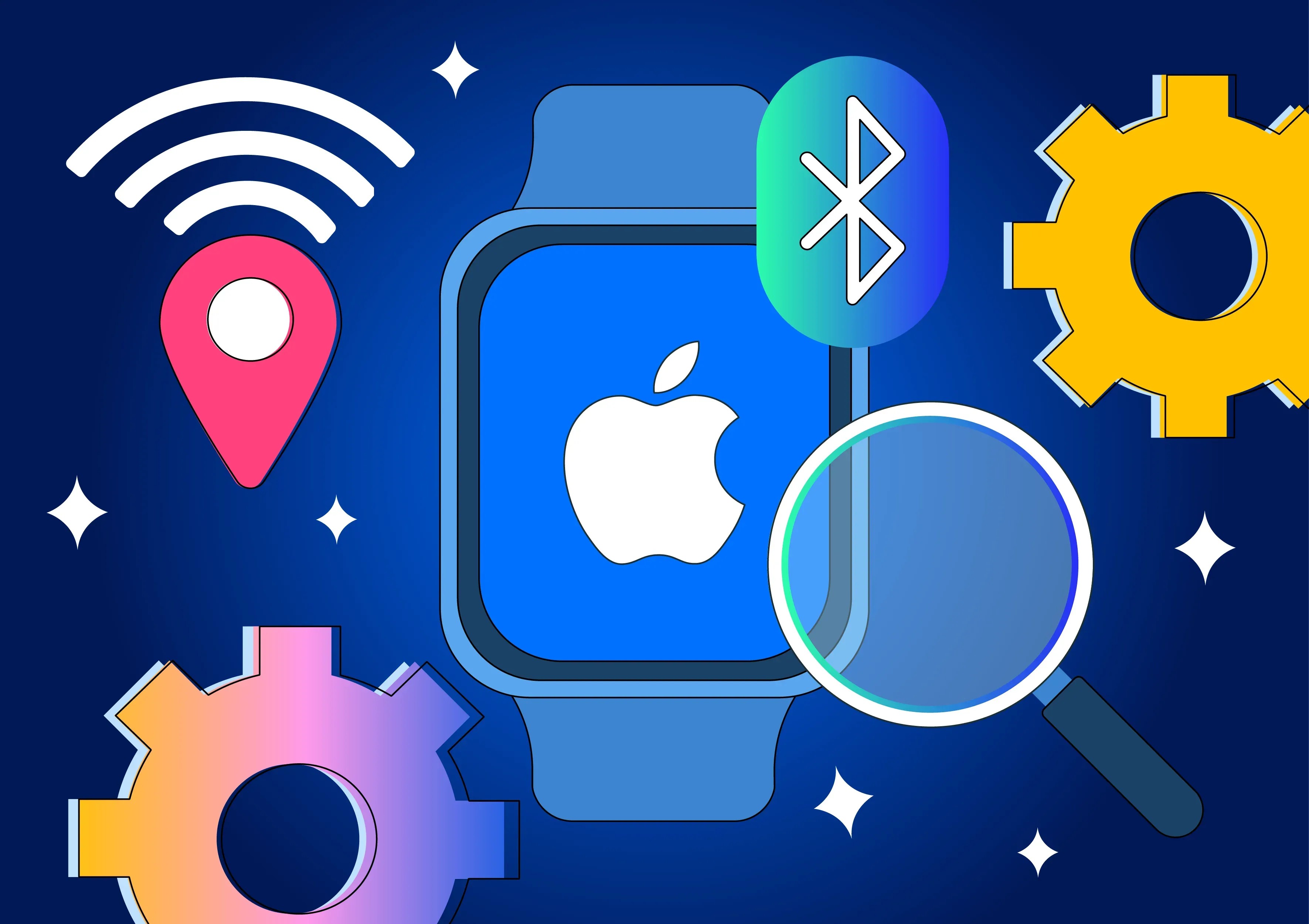 apple watch and iphone finder app device separation alerts on ios
