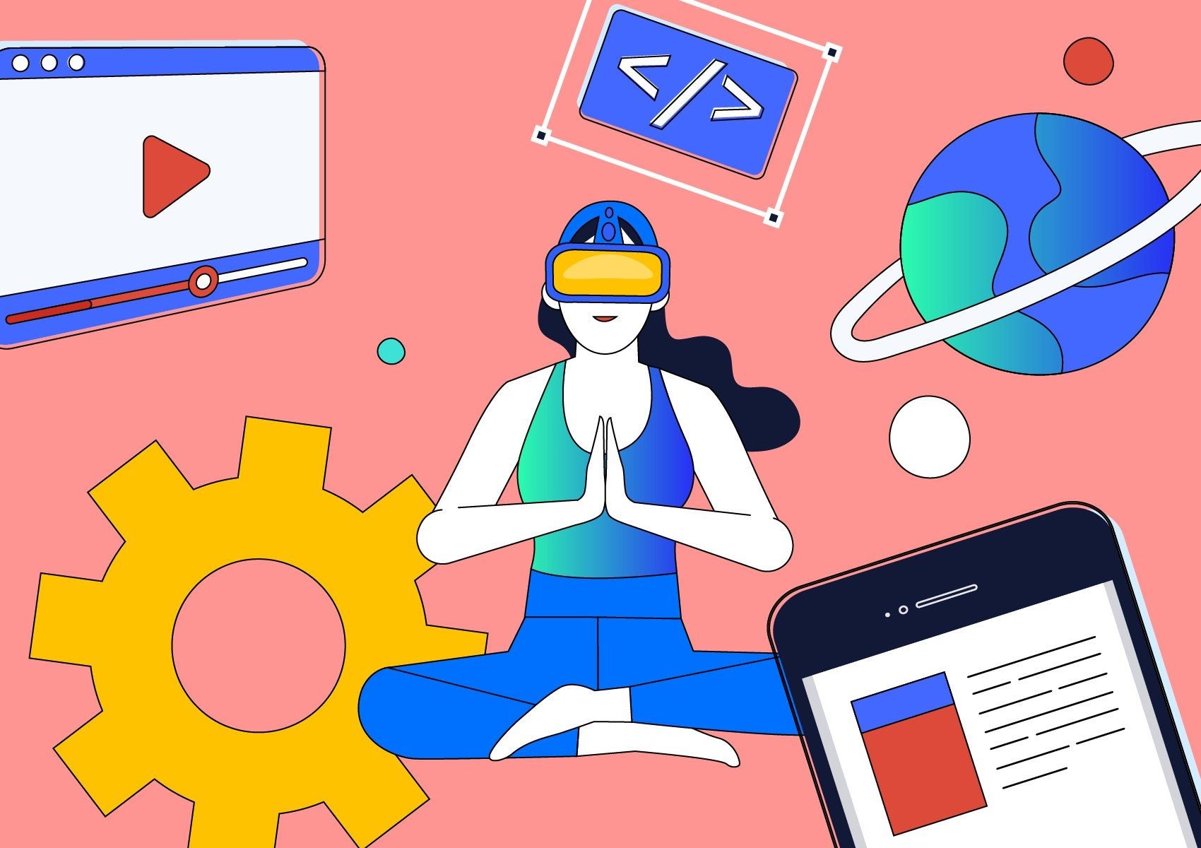 virtual reality meditation app development