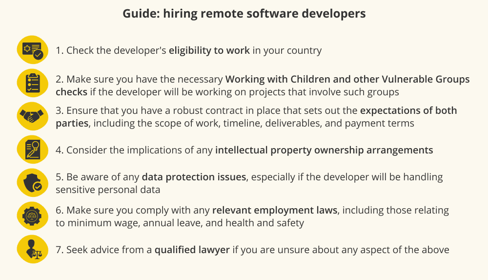 how to hire remote developers