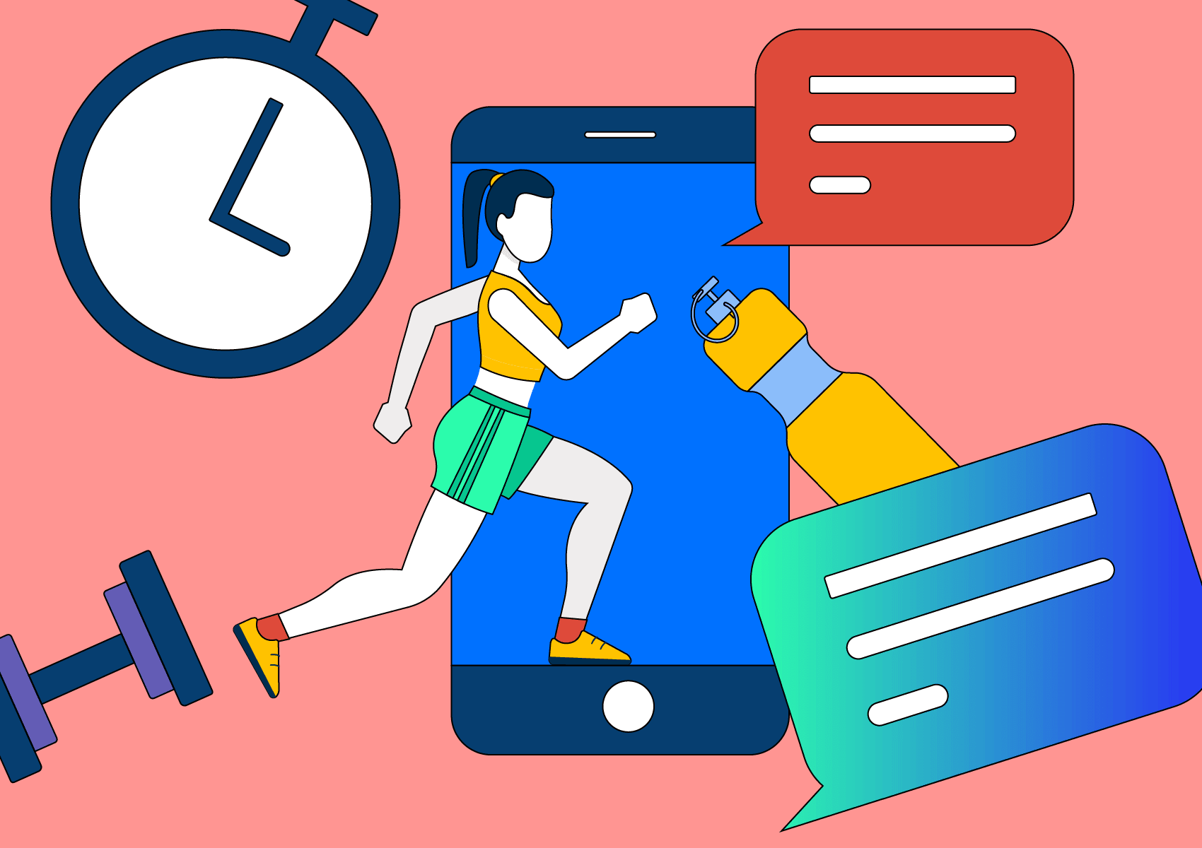 fitness mobile application development