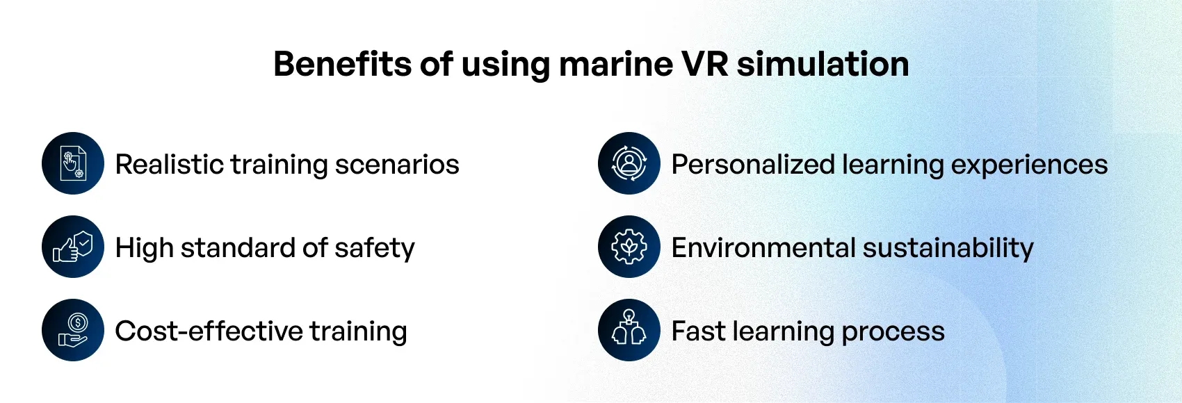 VR vessel training