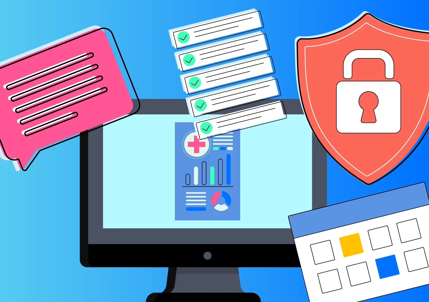 ensure data security in healthcare apps
