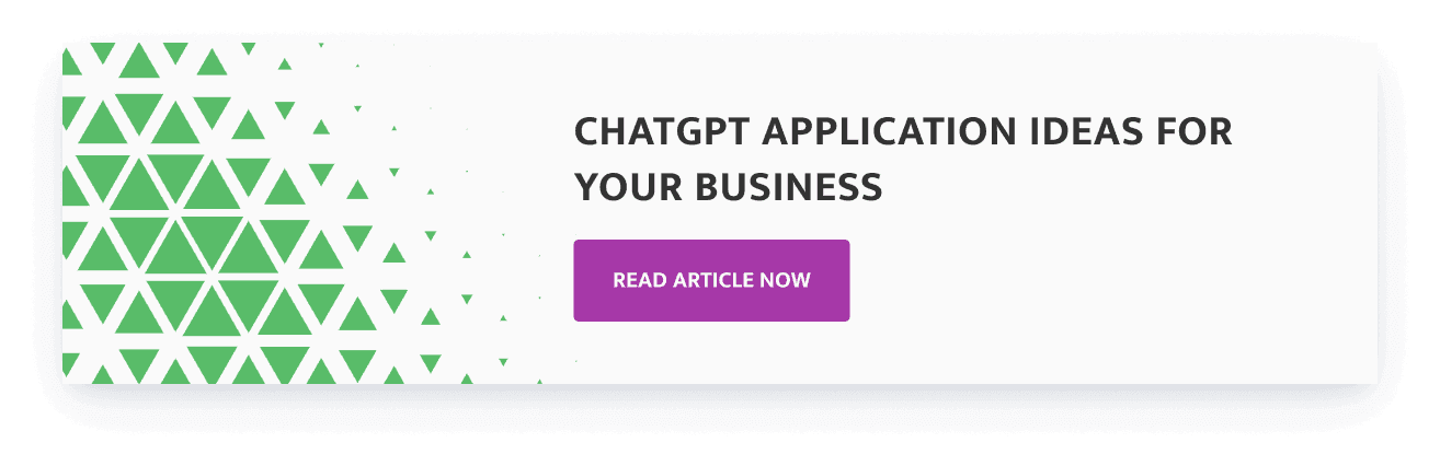 ChatGPT Application ideas for business
