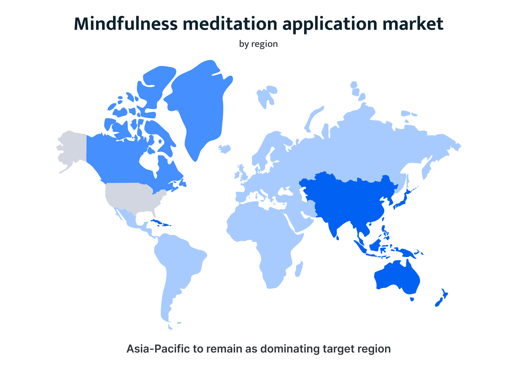 meditation app development worldwide