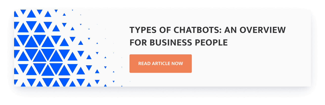 types of chatbots an overview for business people