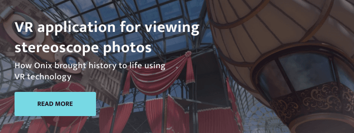 VR application for viewing stereoscope photos