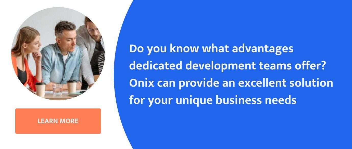 advantages dedicated development team services offer