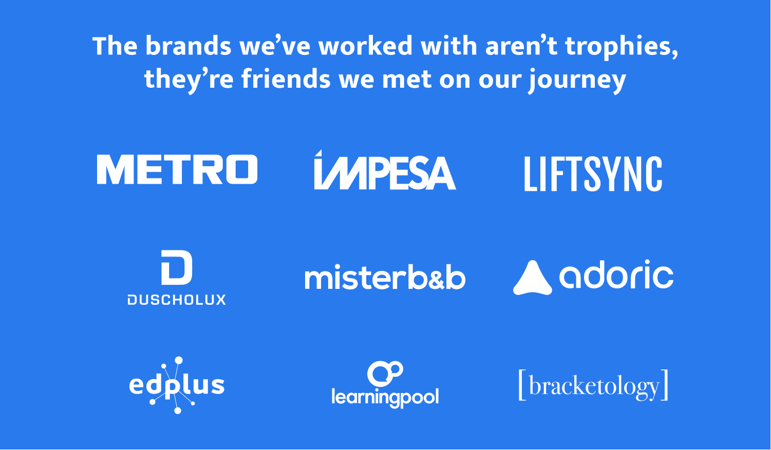 brands we've worked with