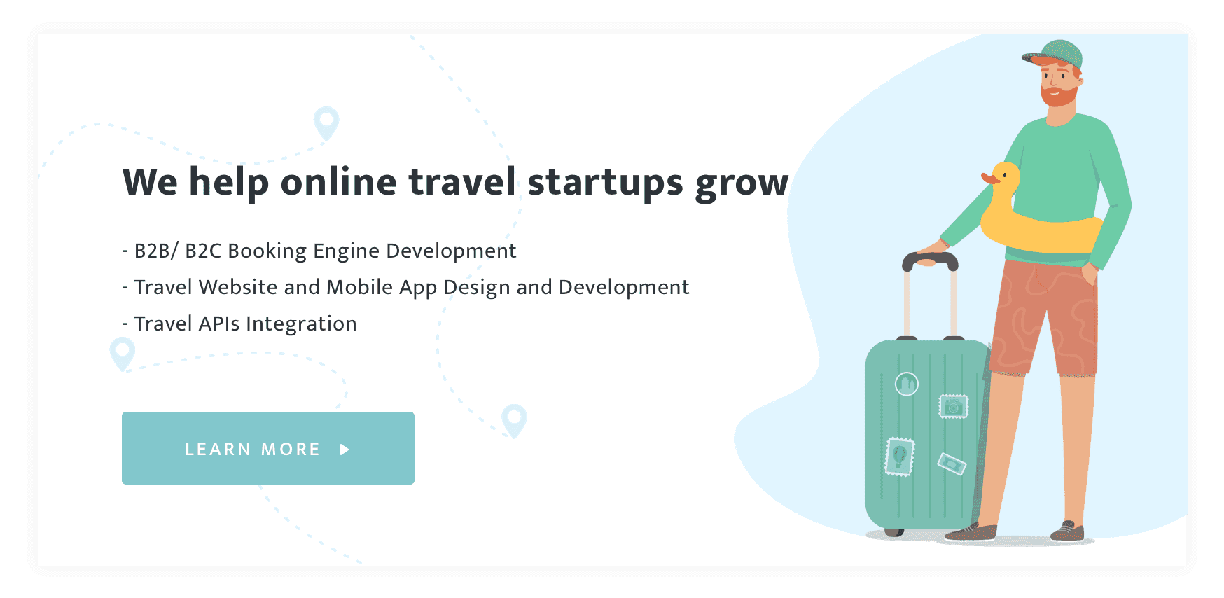 travel website and mobile app design and development