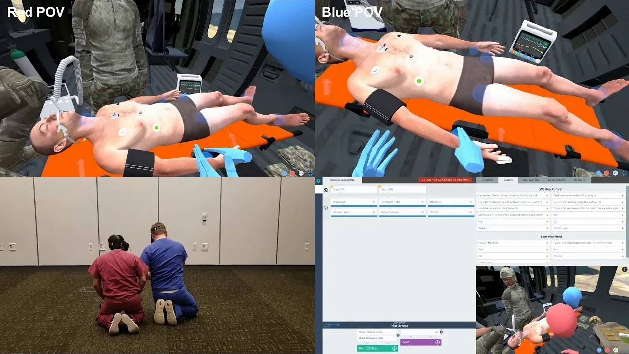 ar for medical device training