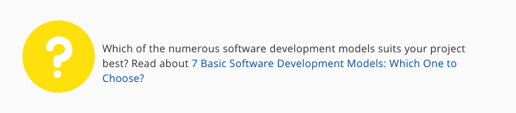 7 best software development models