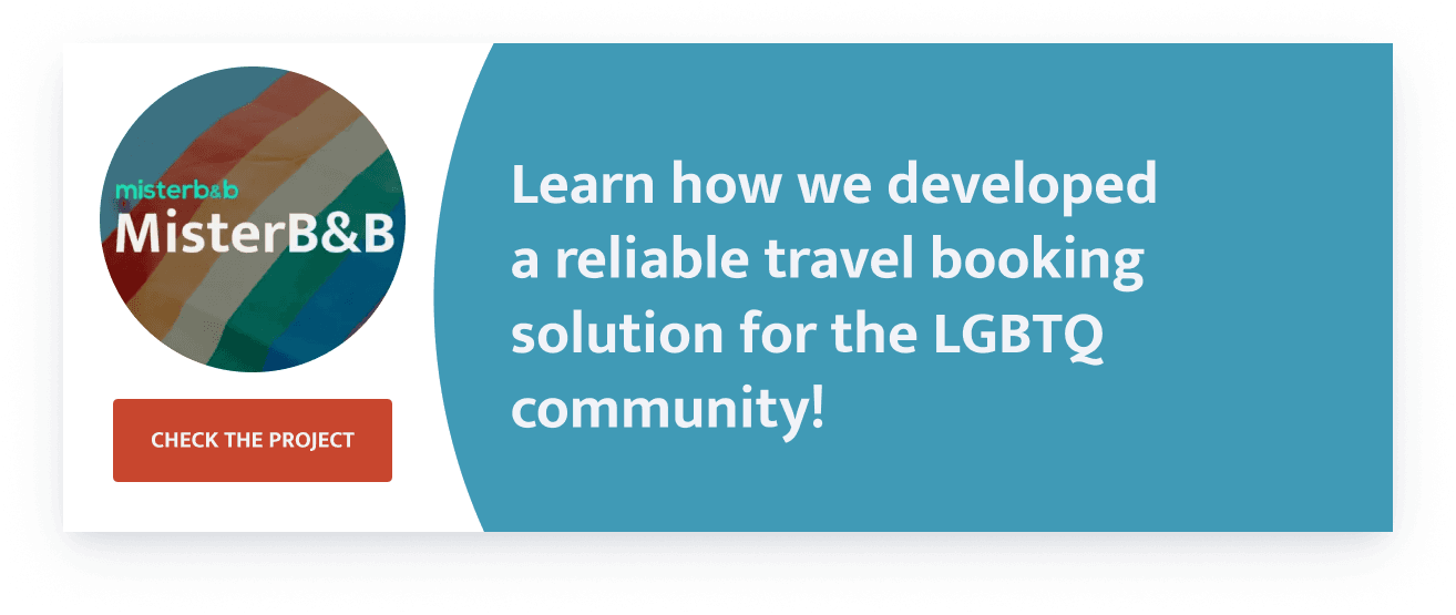 how develop a reliable travel booking solution for the LGBTQ community