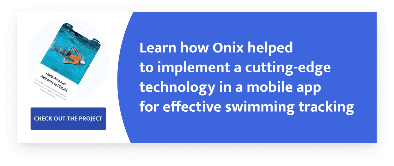implementing a cutting-edge technology in a mobile app for effective swimming tracking