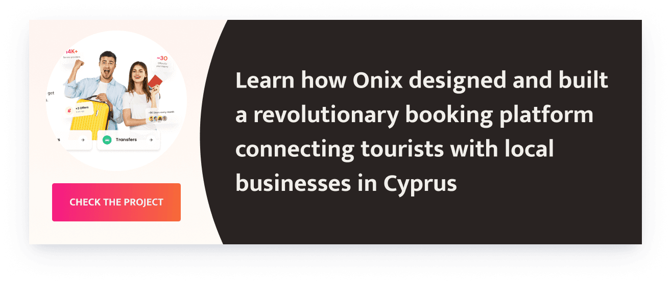 revolutionary booking platform connecting tourists with local businesses in Cyprus