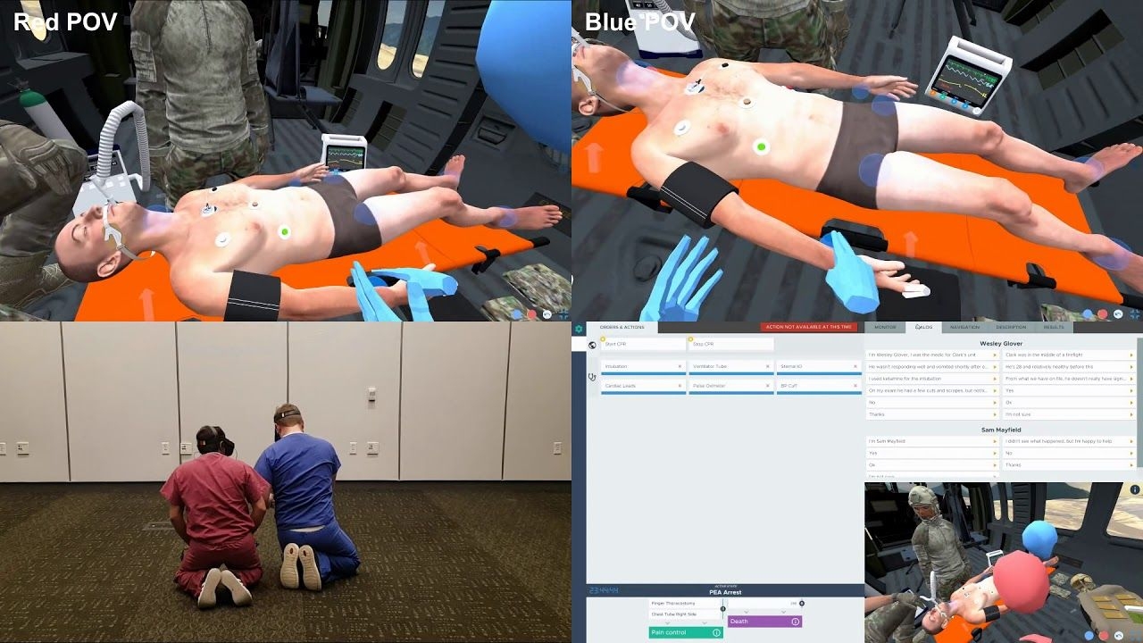virtual reality medical simulation